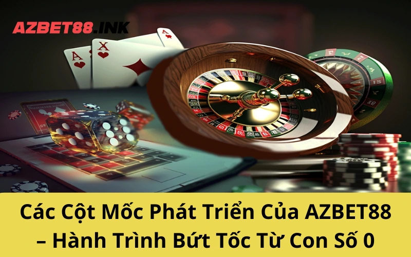Các Cột Mốc Phát Triển Của AZBET88 – Hành Trình Bứt Tốc Từ Con Số 0