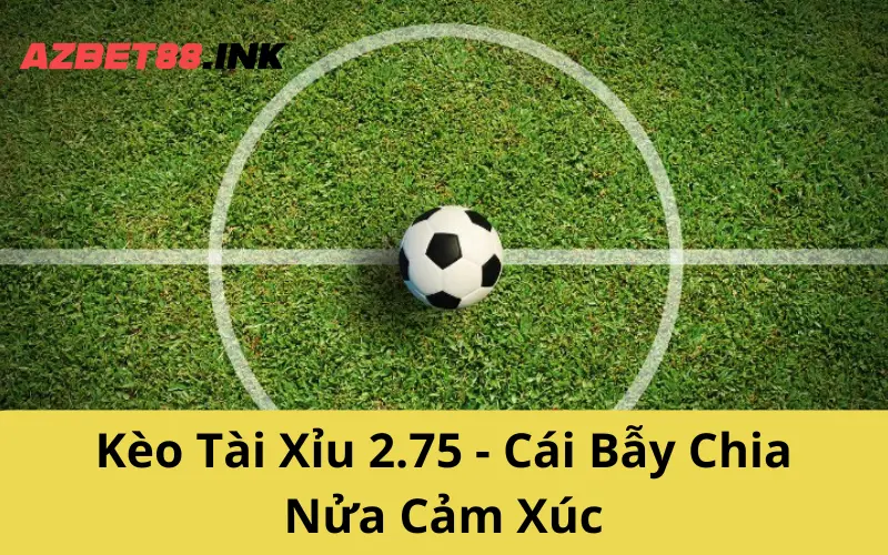 Kèo Tài Xỉu 2.75 - Cái Bẫy Chia Nửa Cảm Xúc
